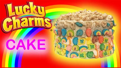 How To Make Lucky Charms Cake Youtube