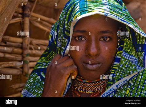 Fulani Woman In Torodi Niger Stock Photo Alamy