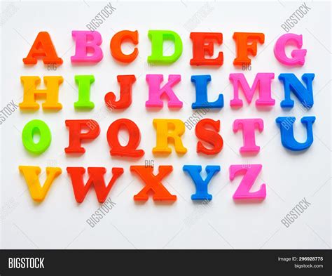 Magnetic Plastic Abc Image And Photo Free Trial Bigstock