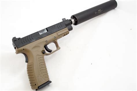 First Look Springfield Armory Xdm 9mm And 45 Threaded