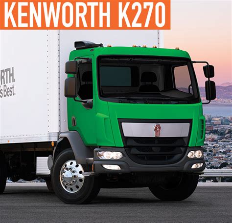 Kenworth K270 Modern Work Truck Solutions