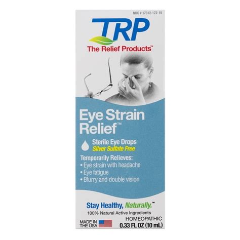 The Relief Products® Eye Strain Relief® Eye Drops 033 Fl Oz