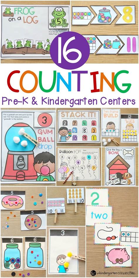 Practice Counting From 0 20 With These 16 Different Counting Activities And Centers Created