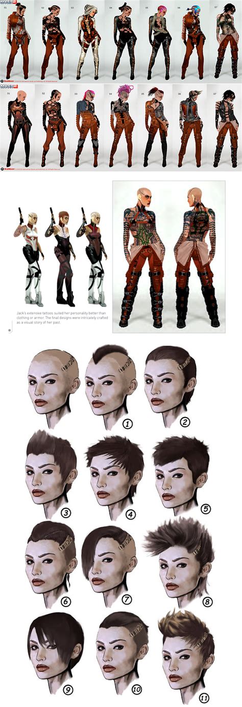 Jack Mass Effect 3 Concept Art