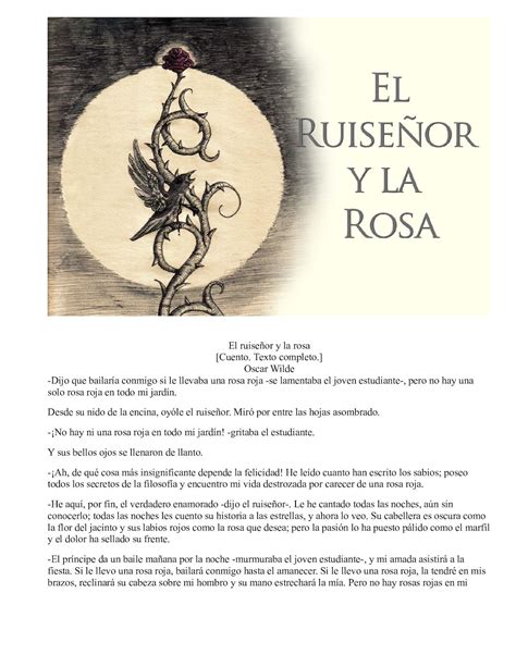Calaméo El Ruiseñor Y La Rosa