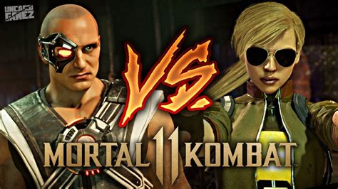 Mortal Kombat 11 Exclusive Cassie Cage And Kano Gameplay Youtube