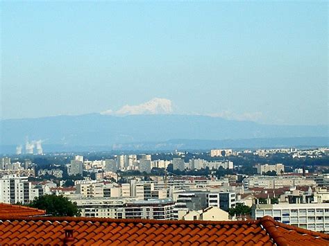Mont Blanc From Lyon © David Olivier Licence Cc By 30 From