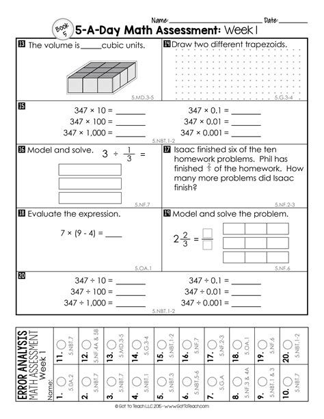 Worksheets For Easter 5th Grade Math Teaching 5th Grade Decimal
