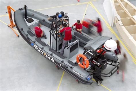 Rib Inflatable Boat Vanguard Marine Series Professional Rescue Boats