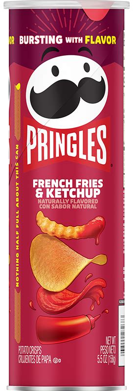 Pringles® French Fries And Ketchup Crisps