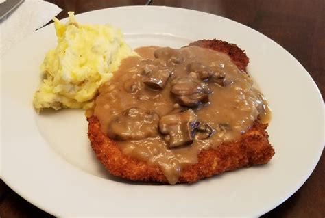 Authentic German Schnitzel And Jaeger Sauce Delishably