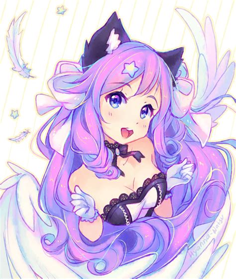 Video Commission Fluffy Purple By Hyanna Natsu On