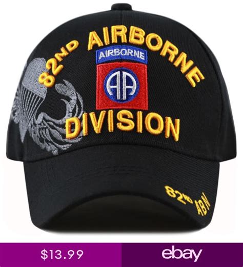 Official Licensed Airborne Military Embroidered Baseball Cap