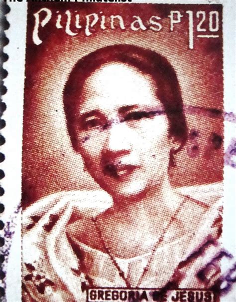Gregoria De Jesus Also Known As Oryang Filipino Women Philippines Mga Babaeng Bayani Sa Panahon