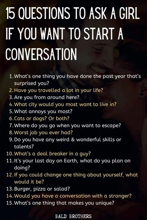 93 Questions To Ask A Girl You Like That Arent Boring