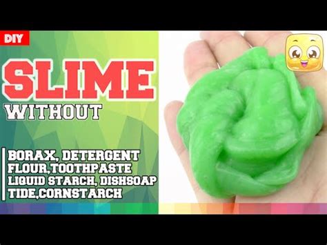 You could make your own slime at home with all the slime recipes you can find online. DIY Slime with EYE DROPS | Without Borax or Liquid Starch ...