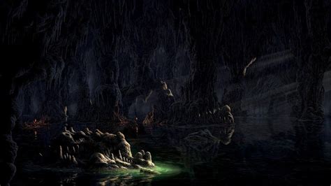 Fantasy Art Cave Dark Wallpaper Creative And Fantasy