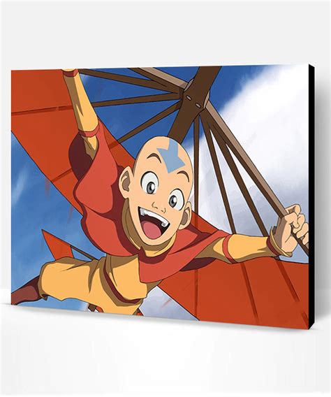Happy Aang The Last Airbender New Paint By Numbers Paint By Numbers Pro
