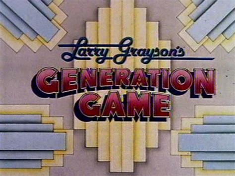 The Generation Game Logopedia Fandom Powered By Wikia