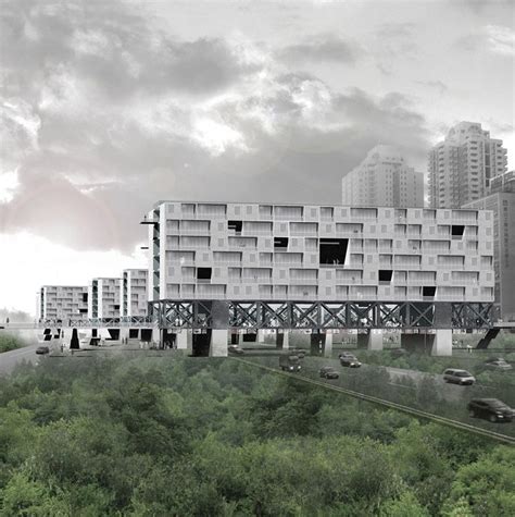 Affordable Housing Proposal Fcha Archdaily