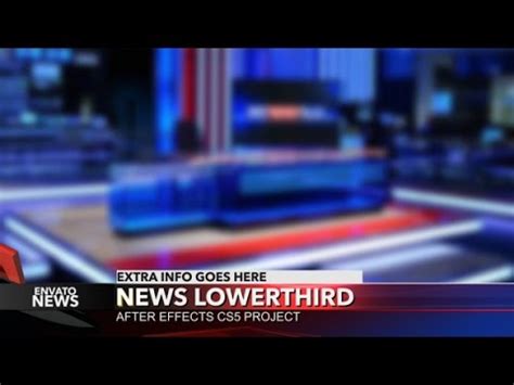 Videohive positive download after effects projects. News Lower Third Style | After Effects template - YouTube
