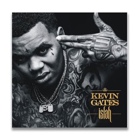 Kevin Gates Islah Music Album Cover Canvas Poster Etsy