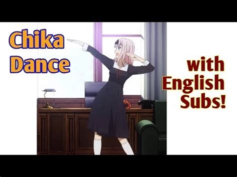 Fujiwara Chika Dance English Subbed Translated Chika Dance Know Your Meme