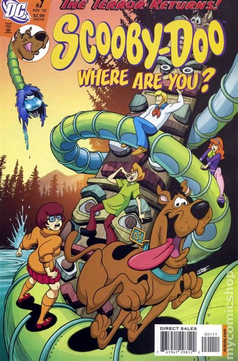 Популярный пес скуби ду и его юный приятель шэгги попадают в такие переделки, что не каждому под силу выбраться из них, не потеряв достоинства. Scooby-Doo Where Are You? (2010 DC) comic books