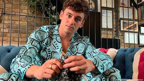 tom daley reveals the most kinky knitting request he gets from friends
