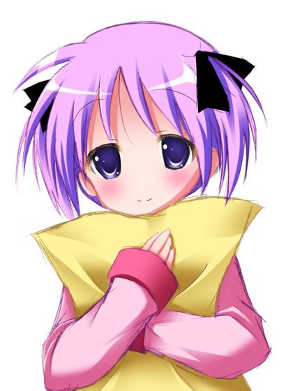 Safebooru Blue Eyes Blue Hair Blush Hiiragi Tsukasa Lucky Star Purple Hair Smile 2070992