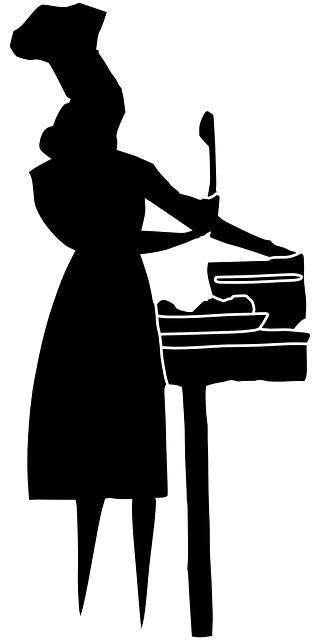 Teacher clipart black and white apple is important information accompanied by photo and hd pictures sourced from all websites in the world. Woman Cooking Silhouette | Clipart Panda - Free Clipart Images