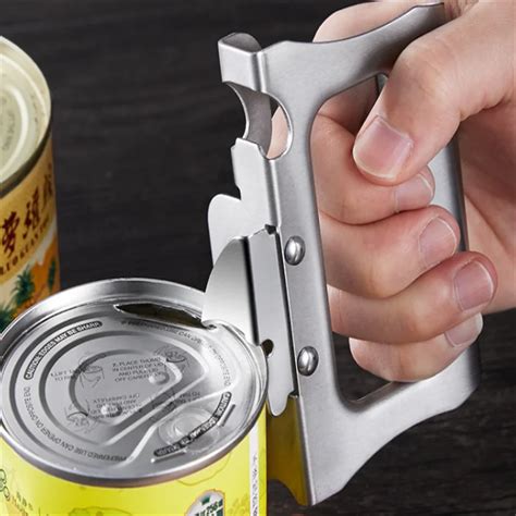 Multifunctional Stainless Steel Can Opener Beer Beverage Container Can