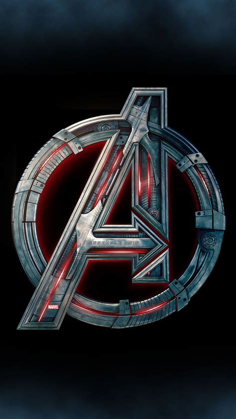 Avengers Logo Phone Wallpaper Technology