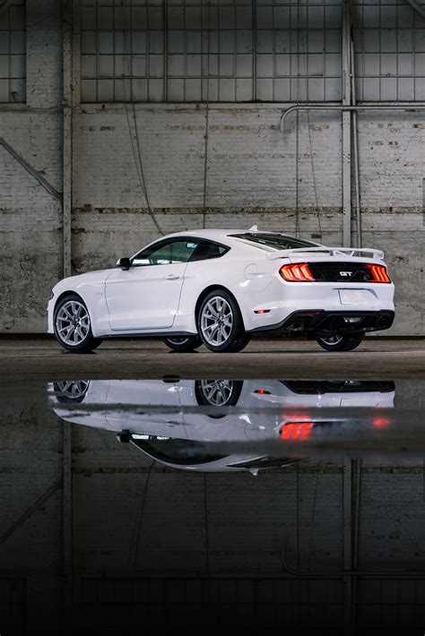 2022 Mustang Coupe Ice White Appearance Package Ford Mustang Photo