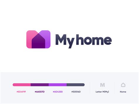 My Home Logo By Afshin T2y For Radesign On Dribbble