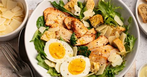 Quelle est la recette de la salade César de Cyril Lignac