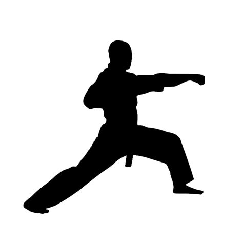 Karate Kick Silhouette Svg Svg Vector Silhouette Svg Silhouette