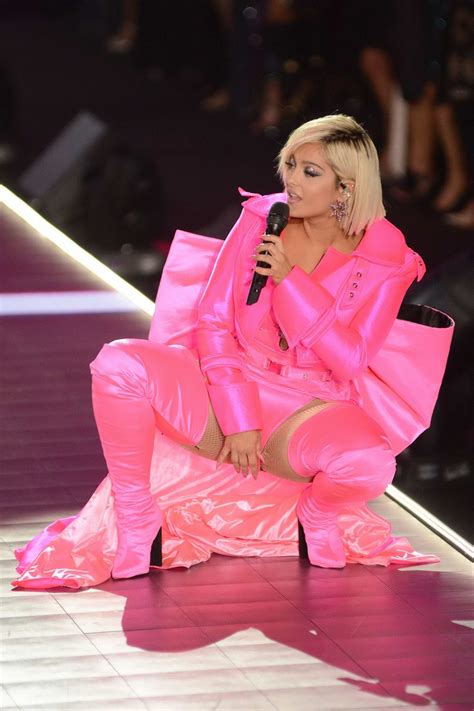 Bebe Rexha Performs During The 2018 Victorias Secret Fashion Show At Pier 94 In New York City