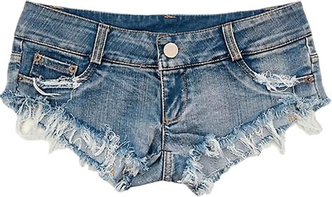 Womens Low Rise Hot Shorts Cut Off Tassels Hem Mini Denim Short Frayed Stretch Cut Off Party