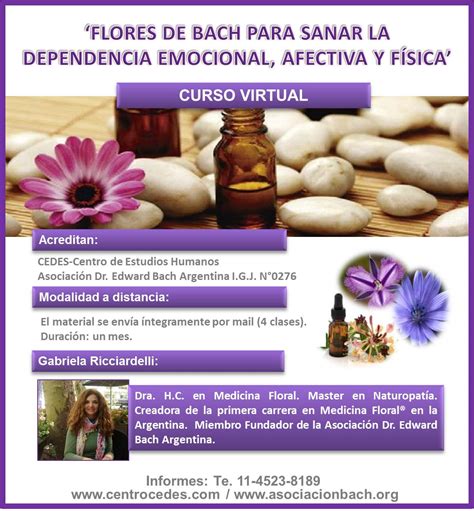 Medicina Floral Hoy Gabriela Ricciardelli Flores De Bach Para