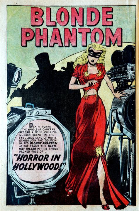 Blonde Phantom Comics Issue