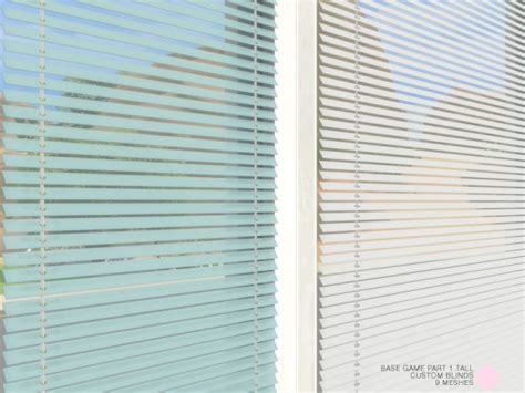 The Sims Resource Custom Blinds Tall By Dot Sims 4 Downloads