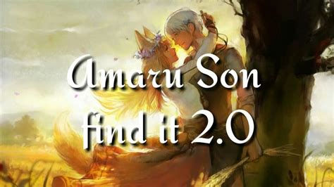 Amaru Son Find It 20 Lyrics Youtube