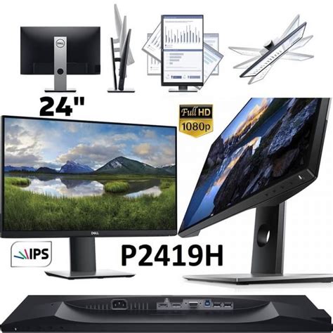 Dell P2419h 24 Full Hd Led Monitor Imagine Computer And Solution