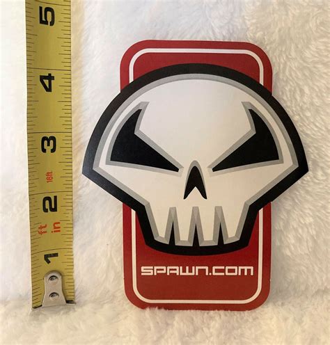 Spawn Logo Promo Sticker Decal Todd Mcfarlane Toys Comics Exclusive