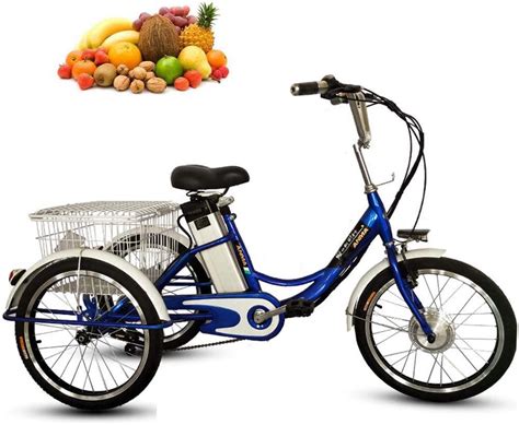wyfcaugust 20 lithium battery booster adult tricycle 3 wheels trike electric bicycle with led