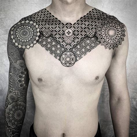 Share 78 Sacred Geometry Chest Tattoo Best Vn
