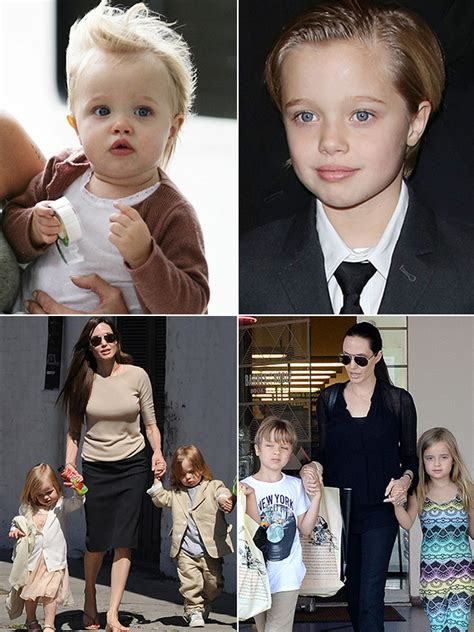 News's daily pop about being a parent of six kids, explaining that at this point, her children take. PICS Angelina Jolie & Brad Pitt's Kids' Transformations: See Them Then & Now - Hollywood Life