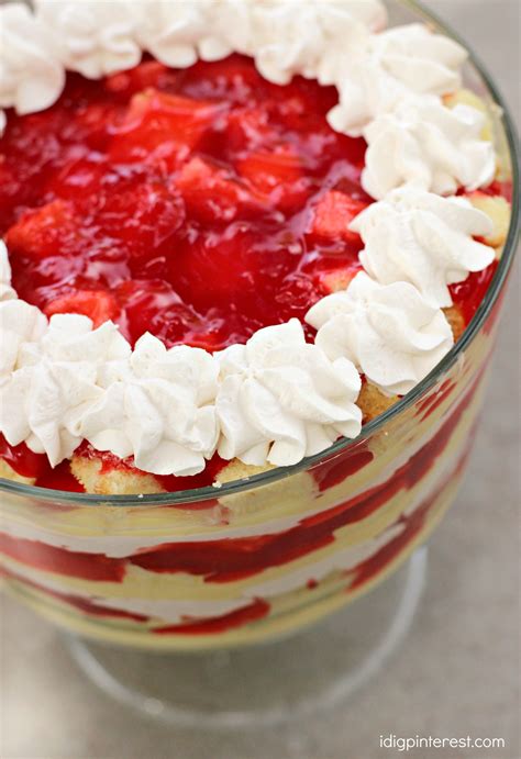 Strawberries ‘n Cream Trifle