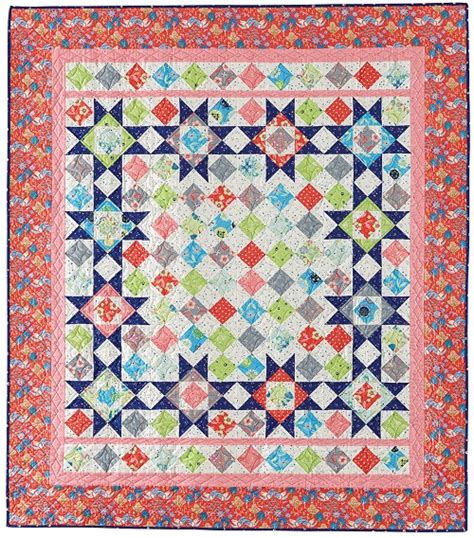 Stars Of Summer Quilt Pattern Download Quilting Daily